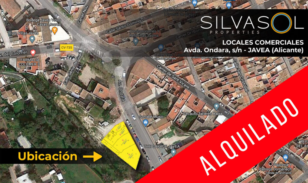 Alquiler locales comerciales en Jávea Alquiler locales comerciales en Jávea